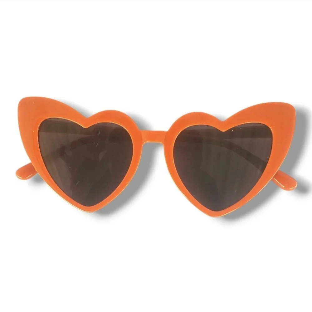 Girls Vintage Style Pink Kids Heart Sunglasses Toddler Sunglasses Glasses